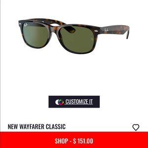 Womens RayBan Sunglasses